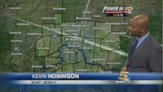 WLWT-TV - News 5 @ 11 - Weather Segment - 1/16/2013