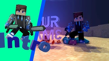 #93 Intro minecraft [MI+AE] template - By MinySor