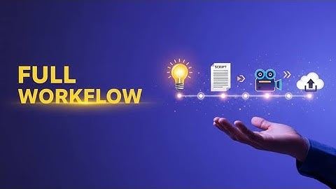 The Complete Workflow: From Video Idea to Published YouTube Video