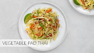 Vegetable PAD THAI with Homemade Sauce
