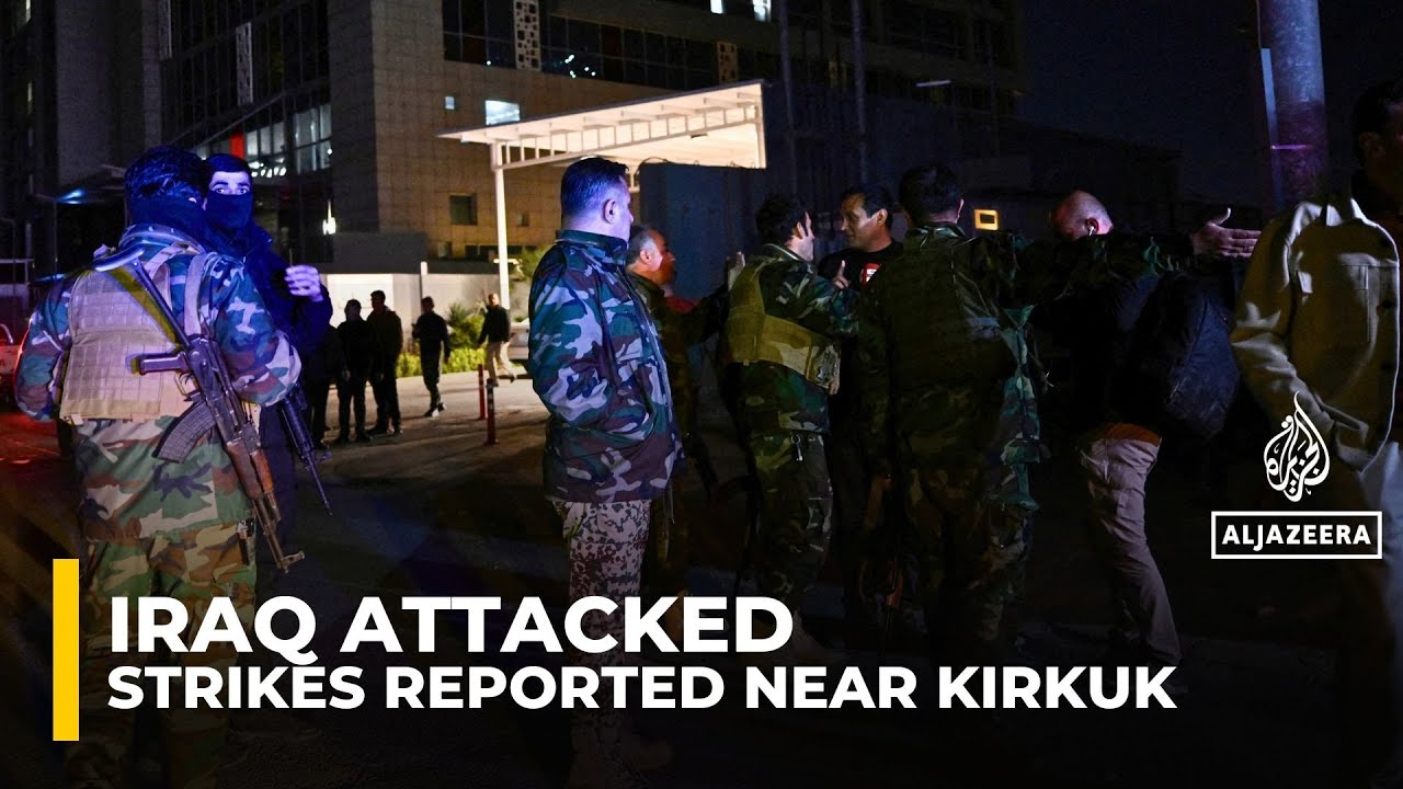 Air strike targets pro-Iranian paramilitary group base near Iraq’s Kirkuk