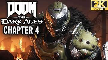 DOOM: The Dark Ages - Chapter 4 Walkthrough Gameplay (Sentinel Barracks) Cinematic No Commentary