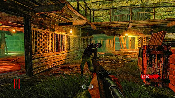 WORLD AT WAR ZOMBIES: SHI NO NUMA GAMEPLAY! (NO COMMENTARY)