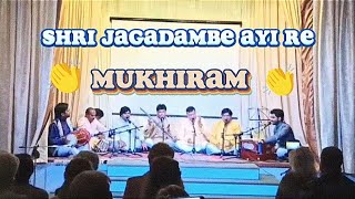 Bhajan Shri Jagadambe Ayi Re Performed By Mukhiram Ji And His Band Noida.sahaja Yoga