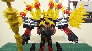 Shinkansen Henkei Robo - Dxs103 - Black Shinkalion Orge - Part 2 Rising Mode & Kaisei Mode