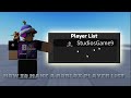 How To Make A Roblox Player List | Blox Programming Tutorials