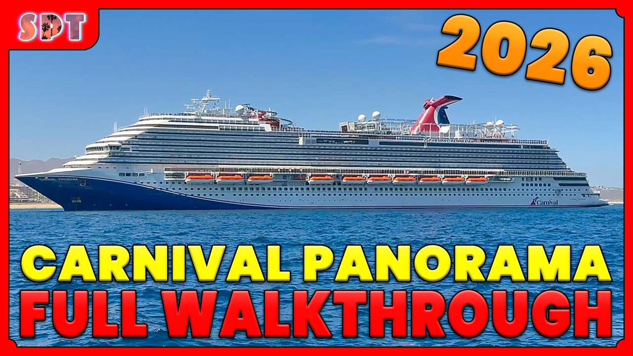 Carnival Panorama Full Ship Tour | Complete Deck by Deck Walkthrough 2026