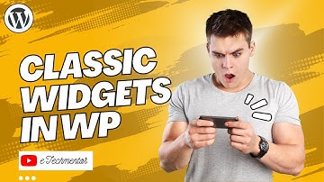 17. How to Restore Classic Widgets in WordPress | Install Classic Widgets plugin