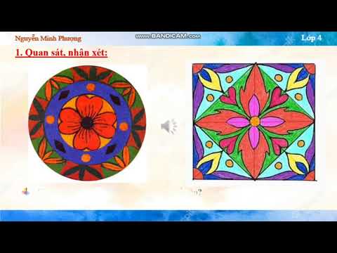TUẦN 1,2,3,4 - Mĩ thuật - MÀU SẮC TRANG TRÍ