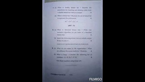 M.Sc(com.sci.)2nd sem 2019(data structures using c)