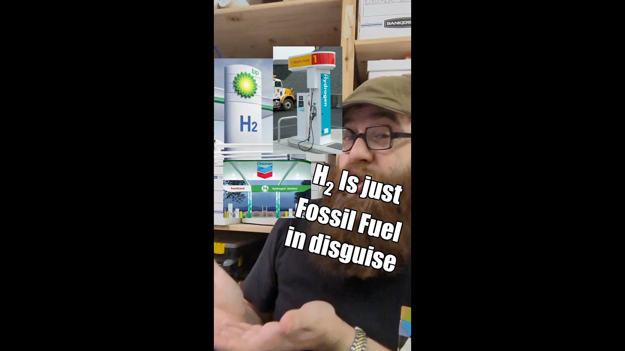 Hydrogen is just three fossil fuels in a trench coat