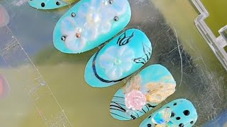 Easy Nailart Tutorial Press On Nails Beautiful nailart