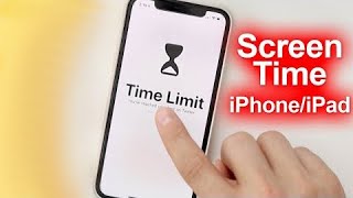 How To Limit Screen Time - iPhone & iPad Tutorial & Parental Controls screenshot 5