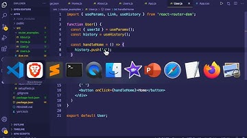 6.5 React Router - V - useHistory hook