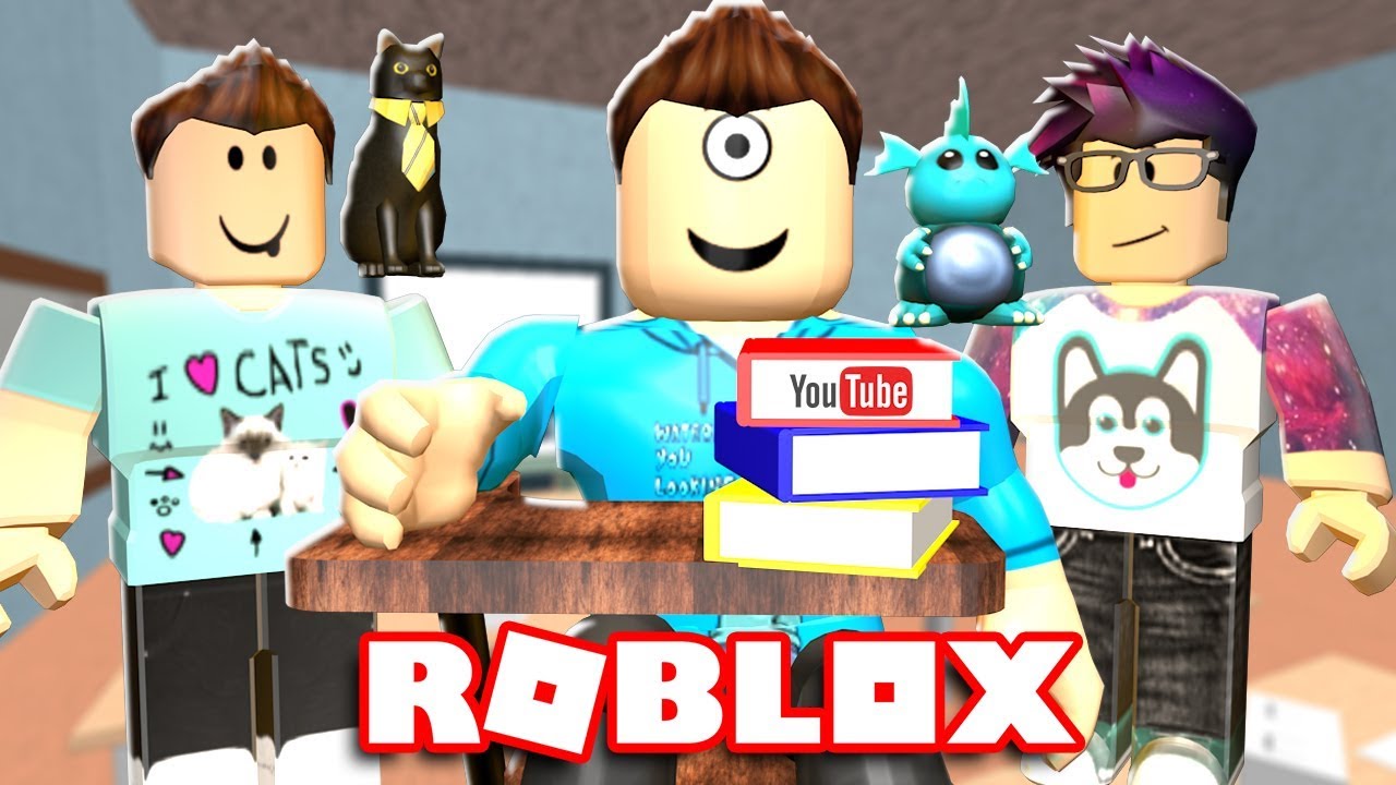 Going To Youtube School In Roblox Microguardian Youtube - microguardian roblox flee the facility videos