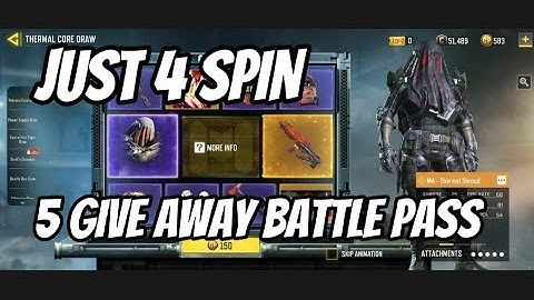 Just 3 SPIN TO GET Kruger Jungle Scarred  New legendary M4  Thermal shroud #thermalcoredraw #season5