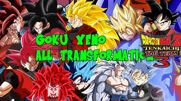 GOKU XENO TRANSFORMATIONS DBZ TTT
