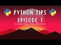 Python Tips Episode 1 Covering the basics tips #softwaredevelopment #dataanalysis #datascience