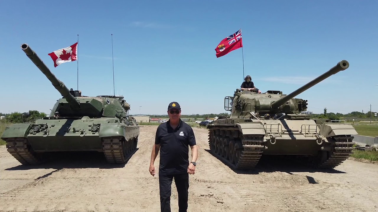 CDN Centurion MBT takes to the Field for CANADA DAY 2020 YouTube