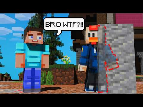 Phasing into Walls in Minecraft...