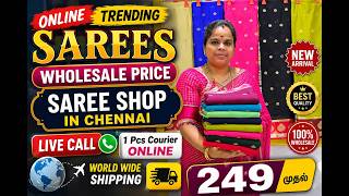 Online Trending Sarees, Wholesale Price Sarees, Cheap Best Saree Shop in Chennai, Hanishkas Sarees screenshot 3