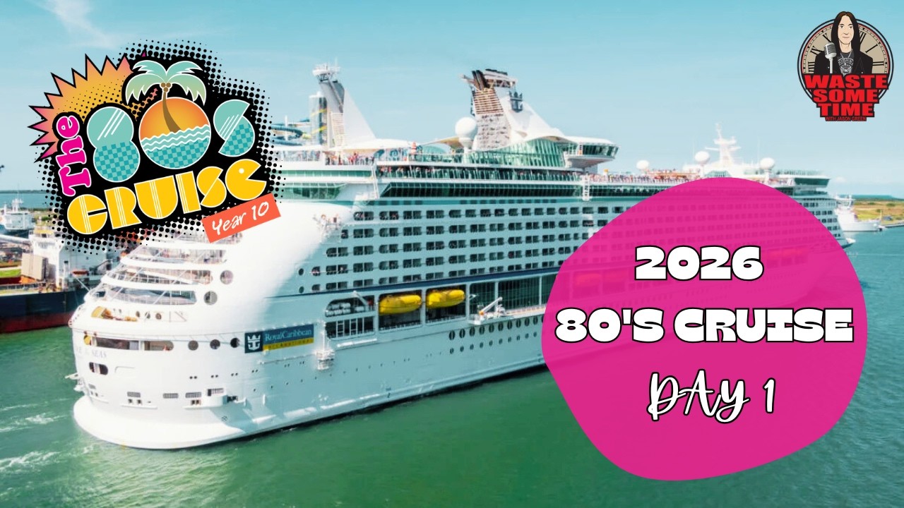 80’s Cruise 2026 Day 1 on Royal Caribbean ‘Adventure of The Seas’ w/ Gary Numan & more