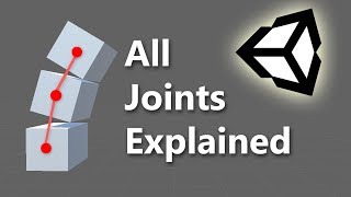 Fixed, Spring, Hinge, Character & Configurable Joint explained - Unity Tutorial