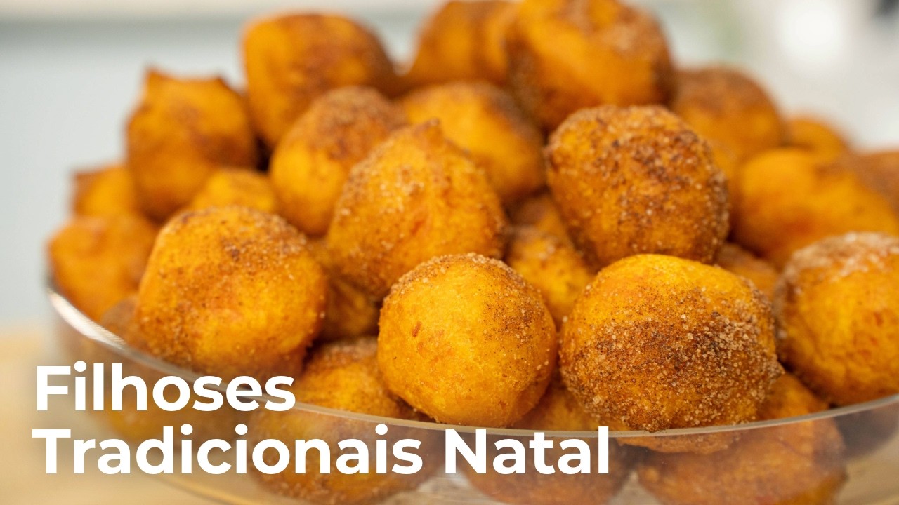 Filhoses de Abóbora à Moda Antiga (Sonhos) | Receita Passo a Passo