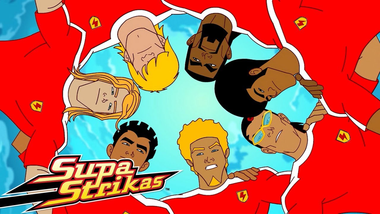 Super Skarra ⚽ SUPA STRIKAS | Super Kids Cartoons & Songs | Moonbug Kids - Play and Goal Club