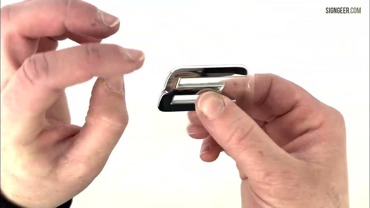 3M Press in Place Save time with this Vehicle Emblem / Badge Adhesive