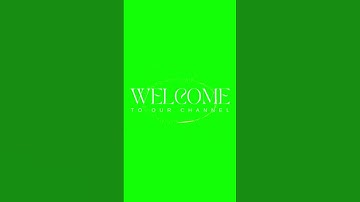 Green screen YouTube intro 2.0 l #greenscreen#greenscreenanimation #greenscreeneffects #youtubeintro