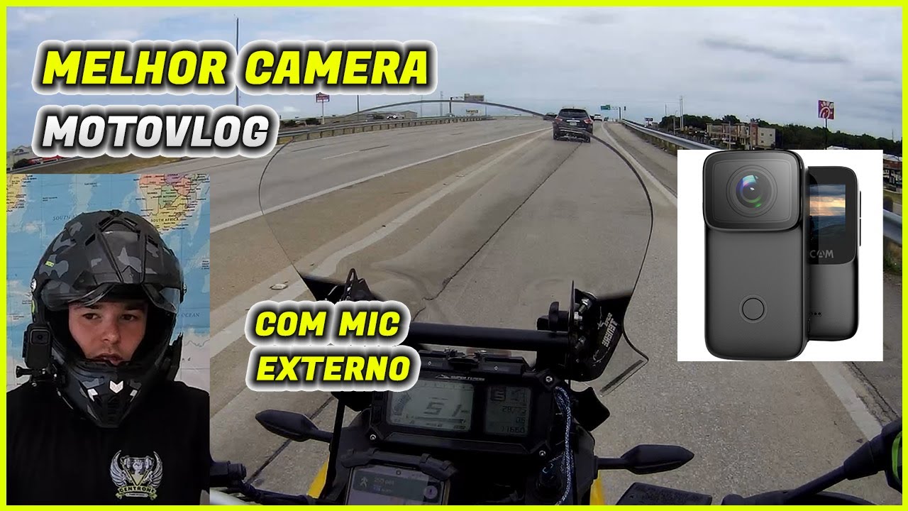 Melhor camera MOTOVLOG sjcam c200