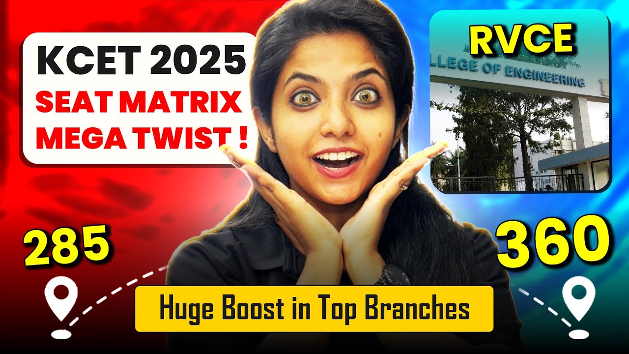 💻 CSE, AI & ML Major Affected Branches in KCET 2025 Seat Matrix – KEA Releases 2025 Seat Matrix