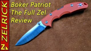 Boker Patriot The Full Zel Review / USA Made EDC Excellence