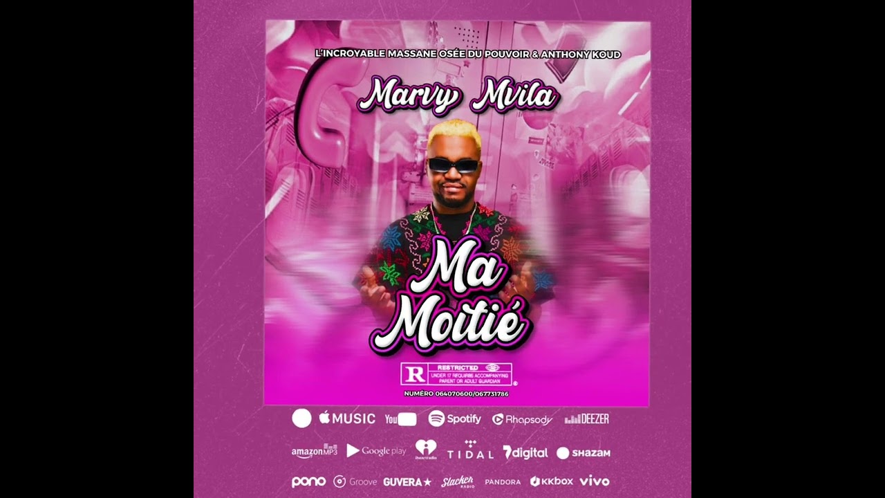 Marvy m’vila_Ma moitié (audio officiel)
