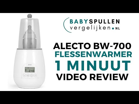 Bezwaar Activeren Verzorger Alecto flessenwarmer BW-700 review nederlands - YouTube