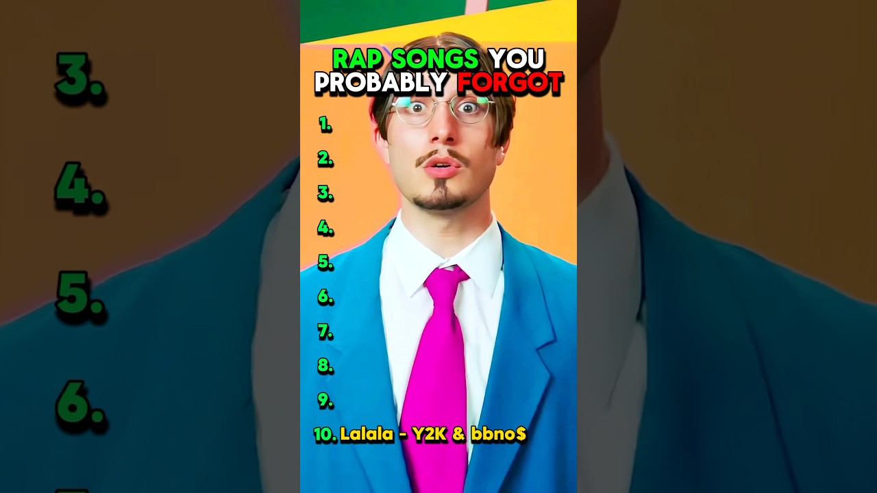 Rap Songs You Probably Forgot #rap #hiphop #bbnomoney #jadensmith #skimasktheslumpgod #trippieredd