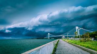 NYC Severe THUNDERSTORM 8/7/26 | BROOKLYN NY | Cloud to Ground Lightning, Rain & High Winds