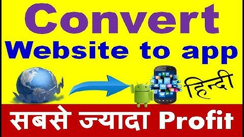 ]Most profitable] Convert any Website in to Android app using thunkable [android app development 3]