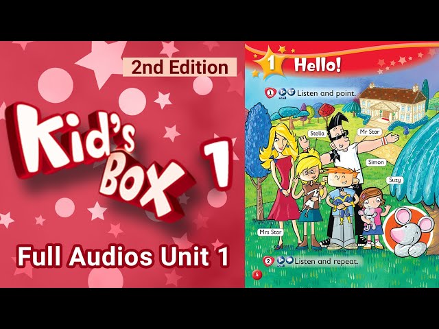 🟥 Kid's Box 1 FULL AUDIO 🔊 Unit 1 · Hello! ⭐ - YouTube