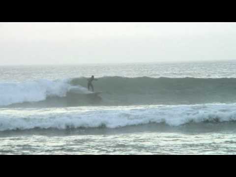 surfing Hurricane Bill at a secret spot Saturday A...