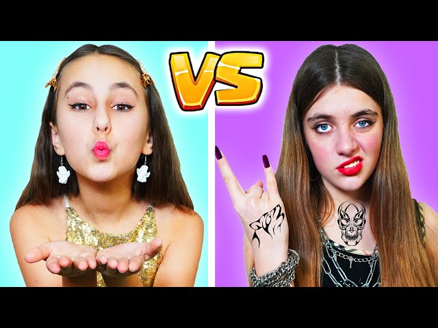 Good Girl VS Bad Girl || School Funny Life Situations by Amigos Forever class=