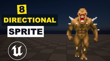 How To Make Doom Style Directional Sprites In Unreal Engine