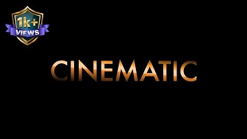 EPIC CINEMATIC TEXT TITLE Animation in LUMAFUSION and VECTORNATOR using ipad and iphone apps.