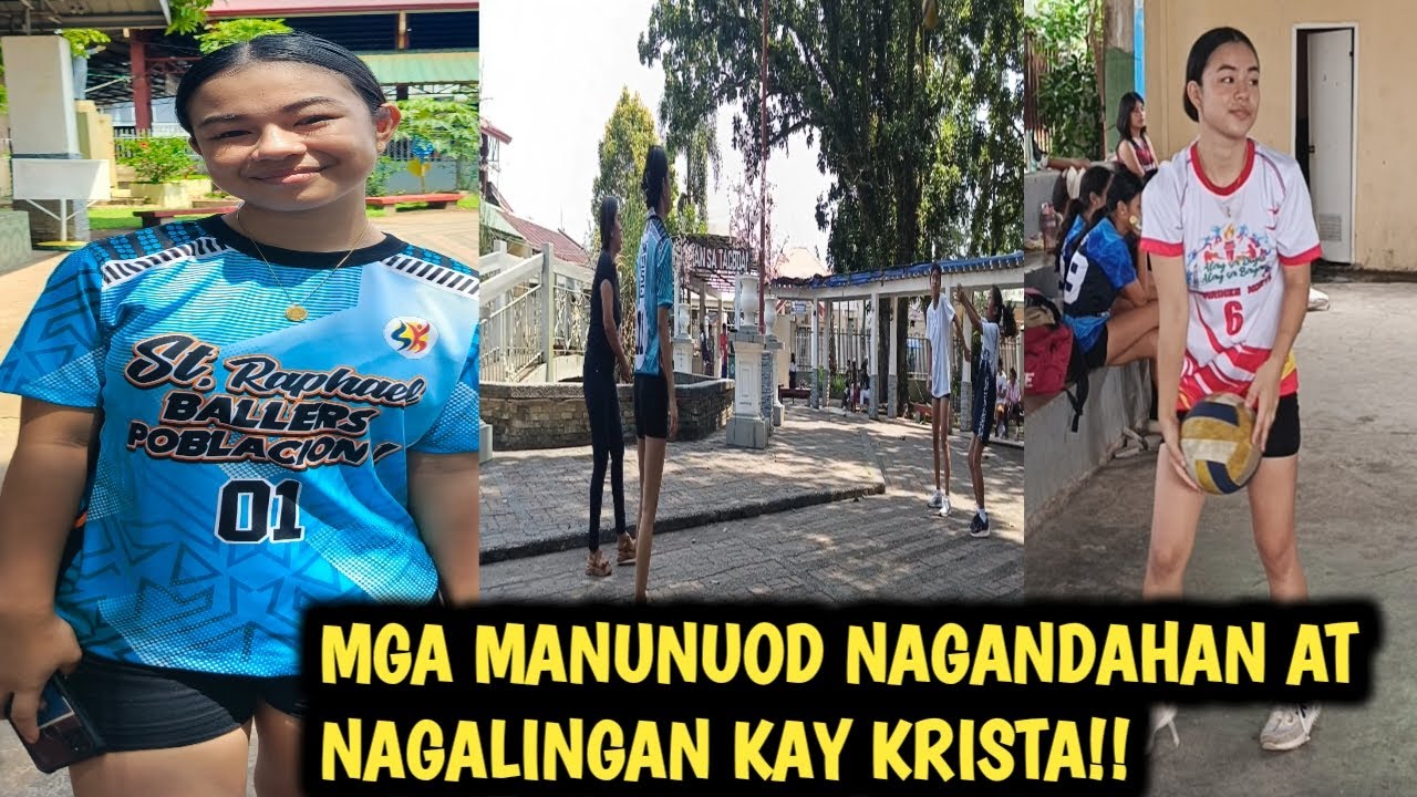 KRISTA NAPALABAN SA ISANG TOURNAMENT!! #VAL SANTOS MATABANG #KALINGAP RAB