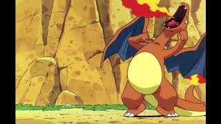 Ash's Charizard gets angry after Pikachu and Raichu stepped on his tail || Funny moment