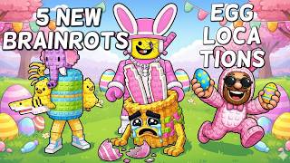 How To Get All 5 NEW BRAINROTS in EASTER MAP Find the Brainrot [438] Roblox Net Worth