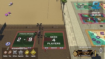 2k21 playing 1v1 rush  ( multiple wins on rush )