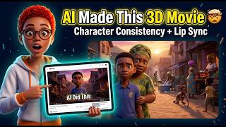 How I Created a Full 3D AI Animated Movie (Character Consistency + Lip Sync) For Free
