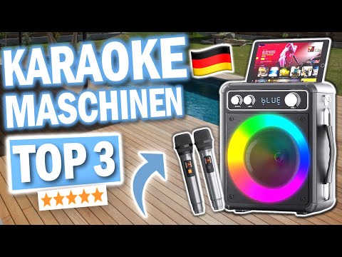 KARAOKEMASCHINEN kaufen: Top 3 Karaokemaschinen 2026 im Vergleich!